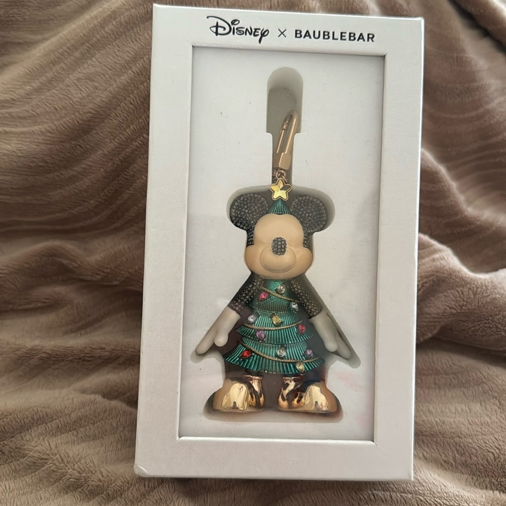 Disney x Baublebar Mickey Christmas Tree Bag Charm